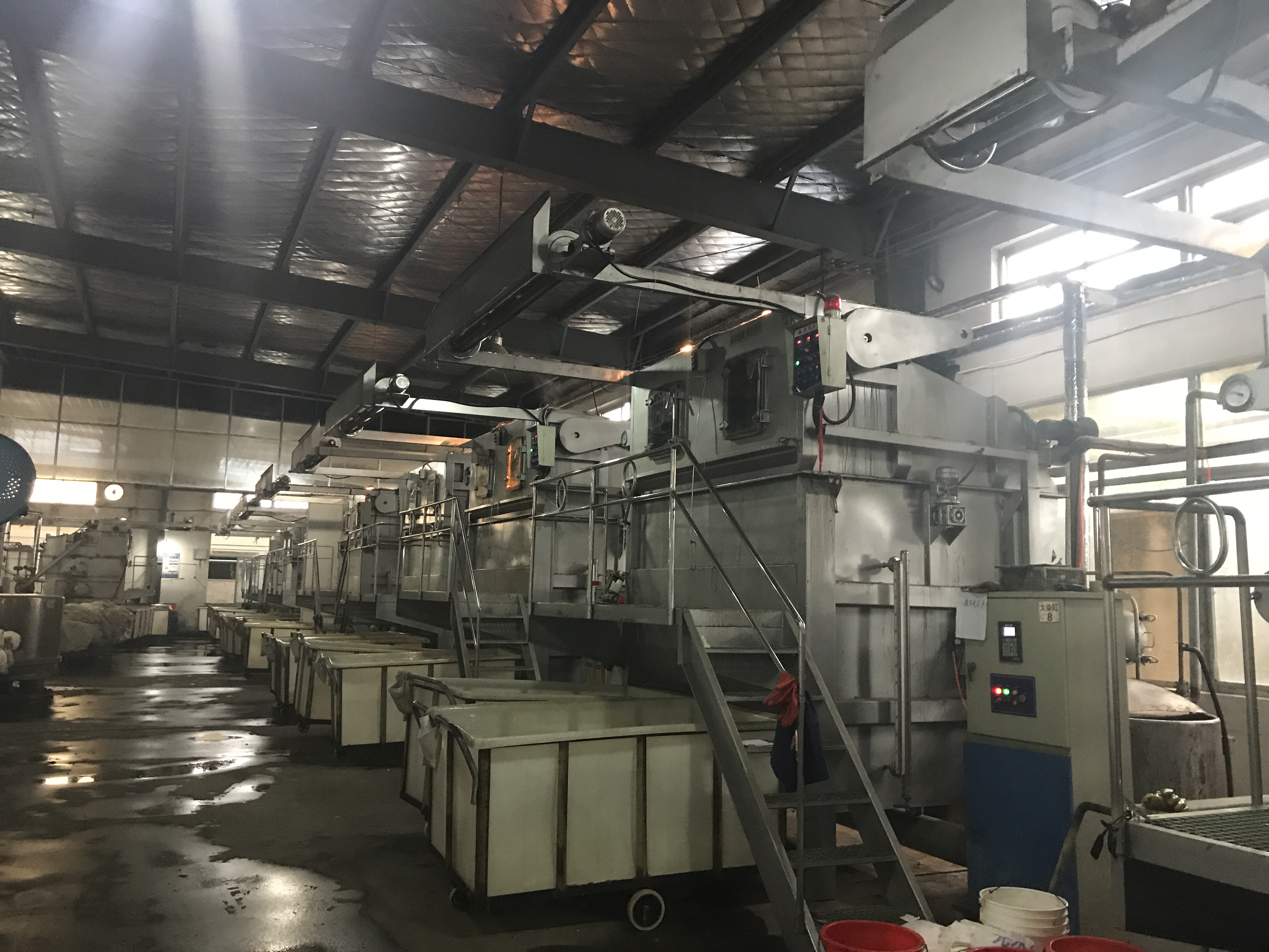 Fabric processing facility