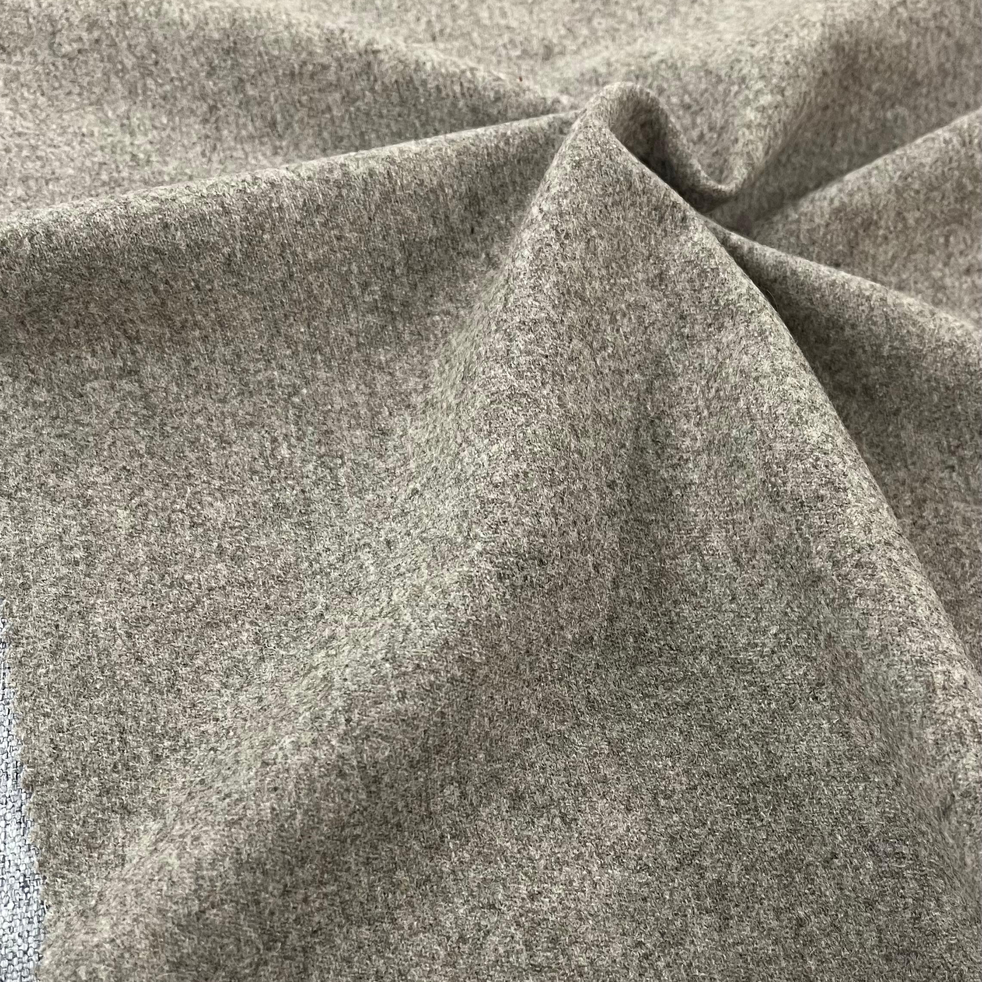 Single-faced Woven Woolen Fabric - Detail View