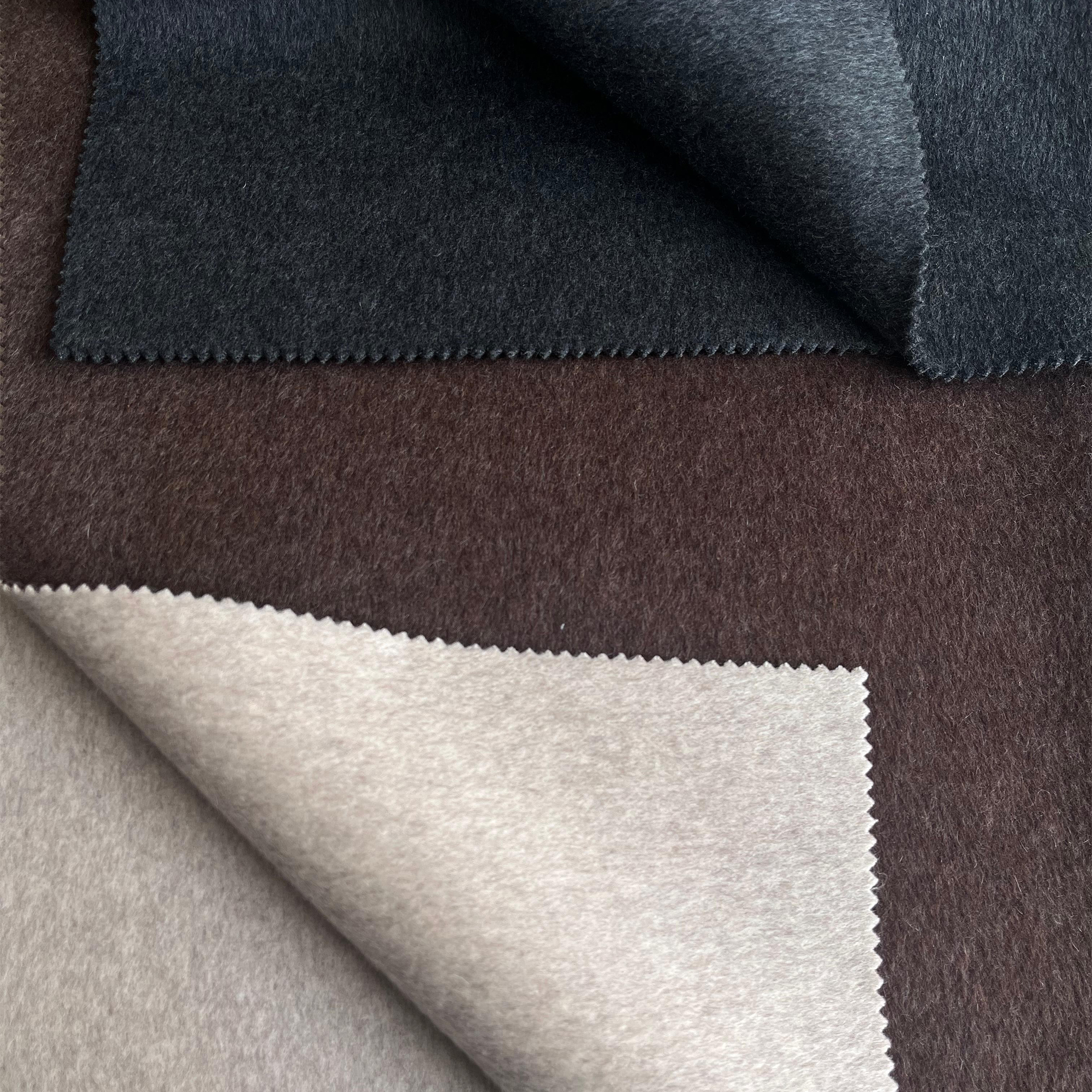 Double-faced Wool Fabric - Detail View